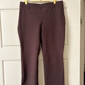 Quince ultra stretch ponte straight leg pants